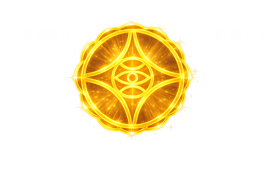 Leuchtendes New Reiki Symbol