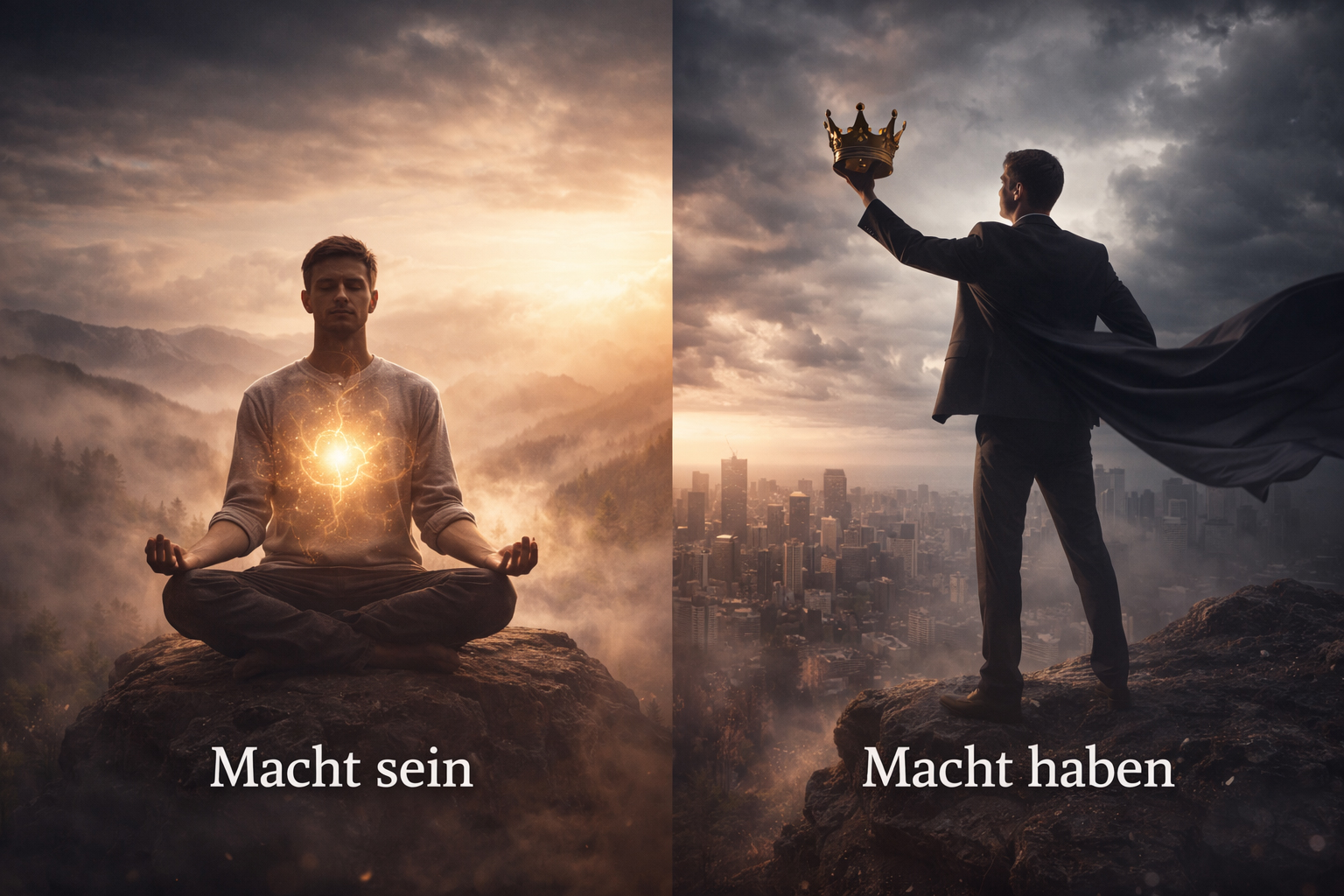 macht sein macht haben